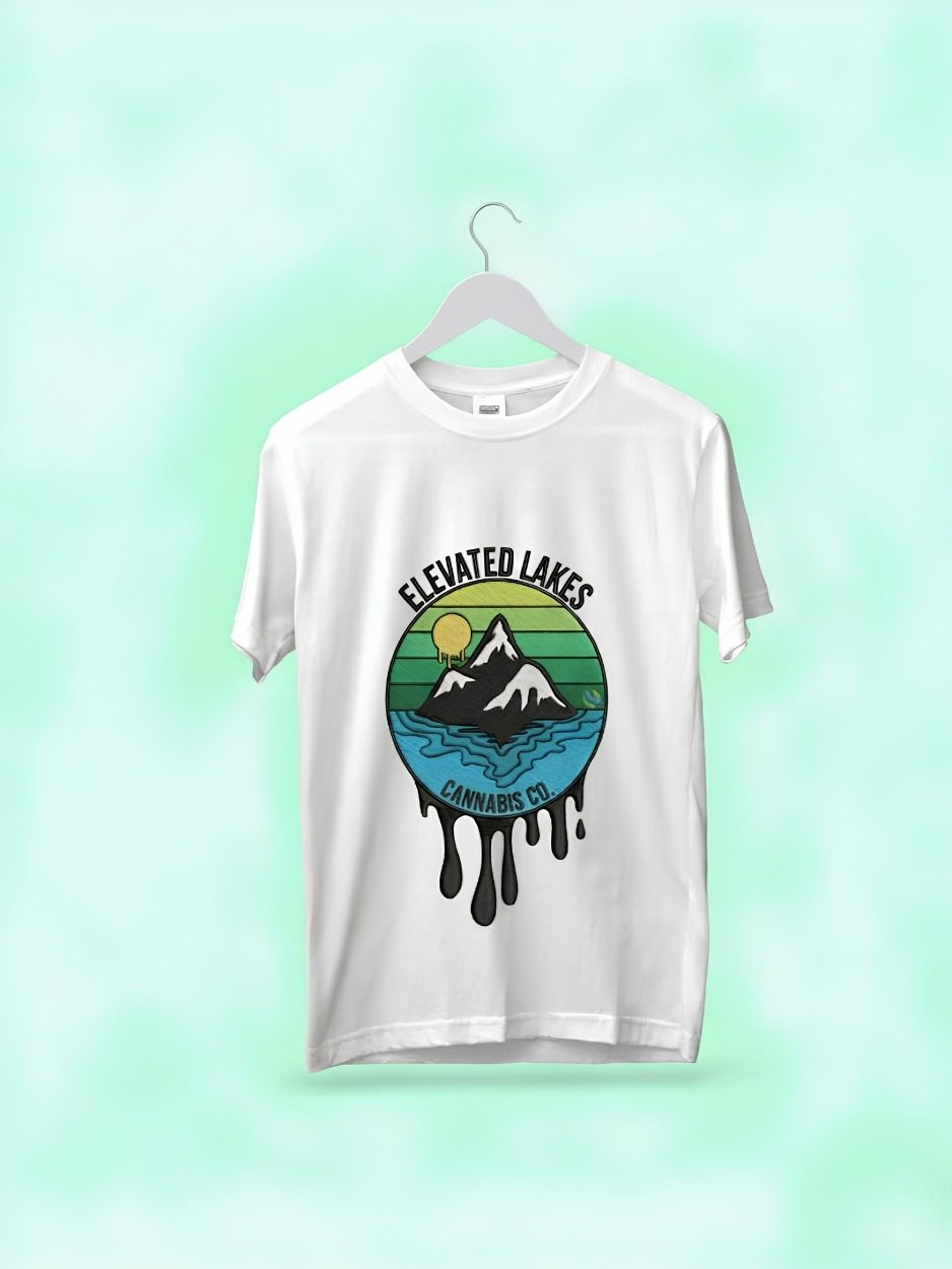 Elevated Lakes heavyweight graphic tee